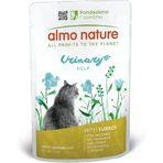 Almo Nature Urinary Help Turkey - Complete Wet Food for Adult Cats with Urinary Sensitivity, 70 g
