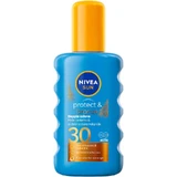 Nivea cremă de protecție solară SPF 30+ Sun Protect &amp; Bronze Spray 200 ml