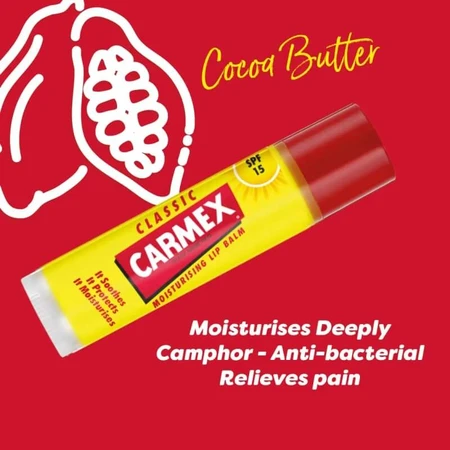 Carmex Classico - balsamo labbra spf15 10 gr