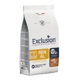 Dieta de exclusión Fórmula renal: Cerdo y arroz - Alimento dietético para perros adultos de tamaño mediano y grande con insuficiencia renal, 2 kg