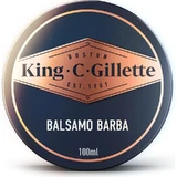 Gillette king c. gillette - balsamo delicato da barba 100 ml