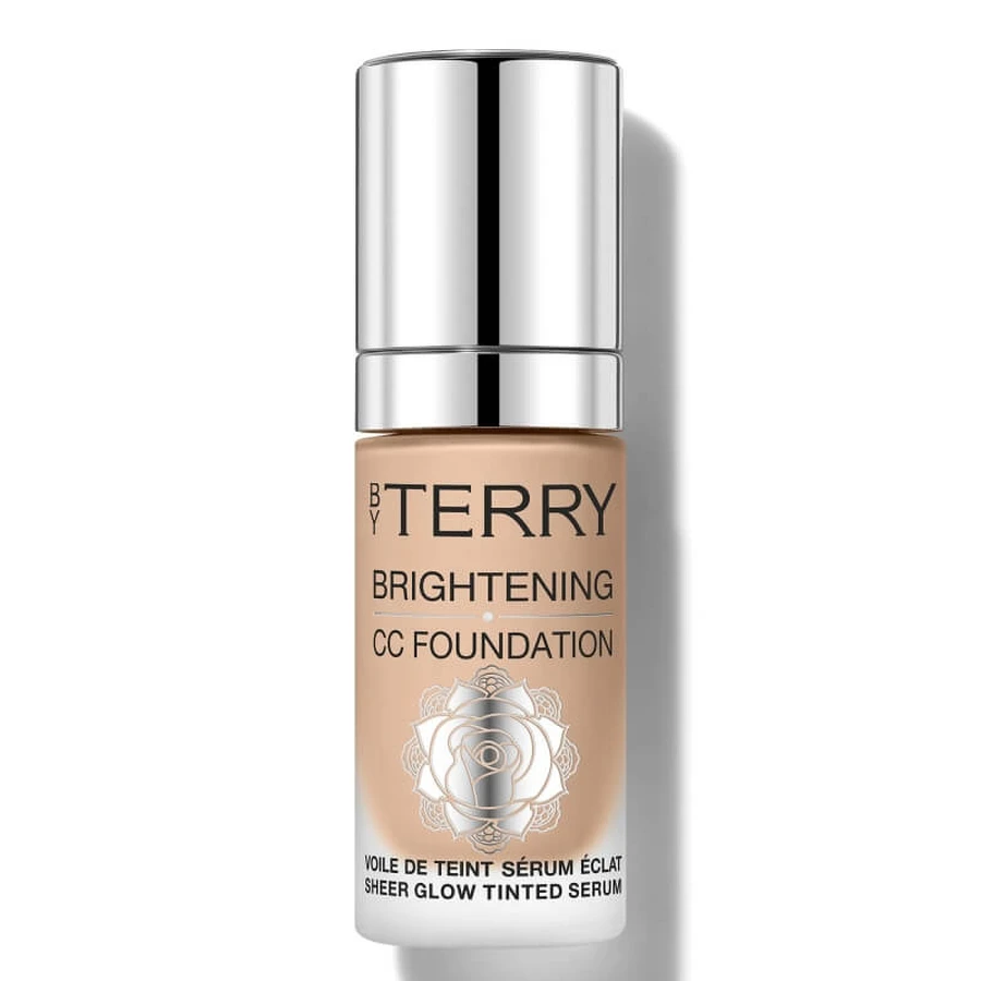 By Terry Brightening CC Foundation – fond de ten sub formă de ser, nr. 2W, nuanță deschisă-caldă