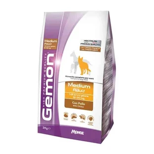 Gemon medium adult pollo - alimento per cani adulti di taglia media 3 kg