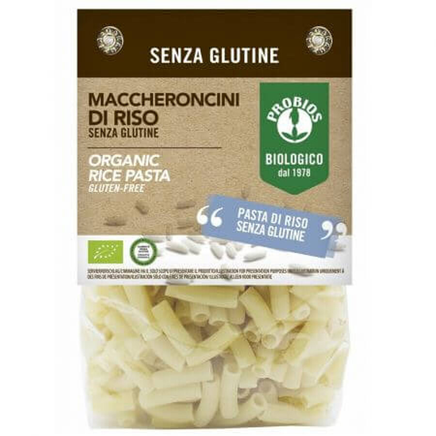 Pasta eco arroz sin gluten, 400 g, Probios