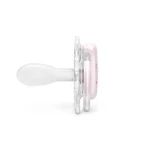 Suavinex Poetry - SX Pro Physiological Silicone Pacifier, 6–18 Months+, Pink