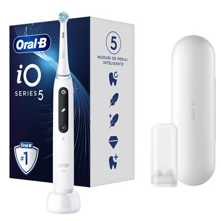 Spazzolino elettrico iO5 Quite White, Oral-B