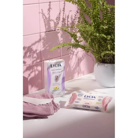 Lycia Protecție calmantă pH 3,5 – 12 șervețele intime