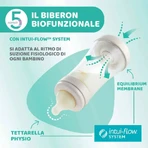 Chicco perfect 5 azzurro - biberon a flusso lento 150 ml
