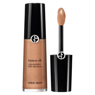 Giorgio Armani Luminous Silk Acqua Highlighter – lekki rozświetlacz w płynie nr 04 Sunrise