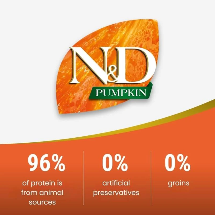 Farmina N&amp;d Pumpkin Puppy Medium &amp; Maxi with Lamb and Pumpkin - Complete Food for Puppies, 12 kg