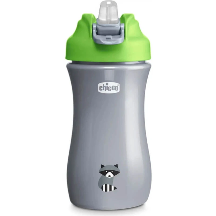 Chicco Green Pop-Up-Becher, 350 ml