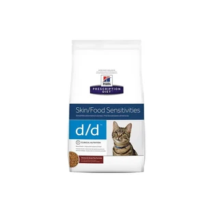Hill's Prescription Diet d/d Skin Sensitive droogvoer voor katten, 1,5 kg