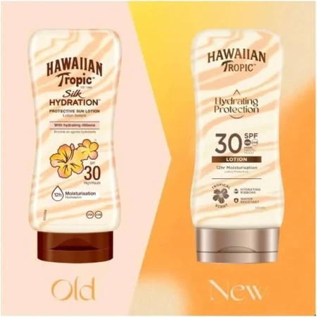 Hawaiian Tropic Hydrating Protection SPF 30 - Sunscreen Lotion 180 ml