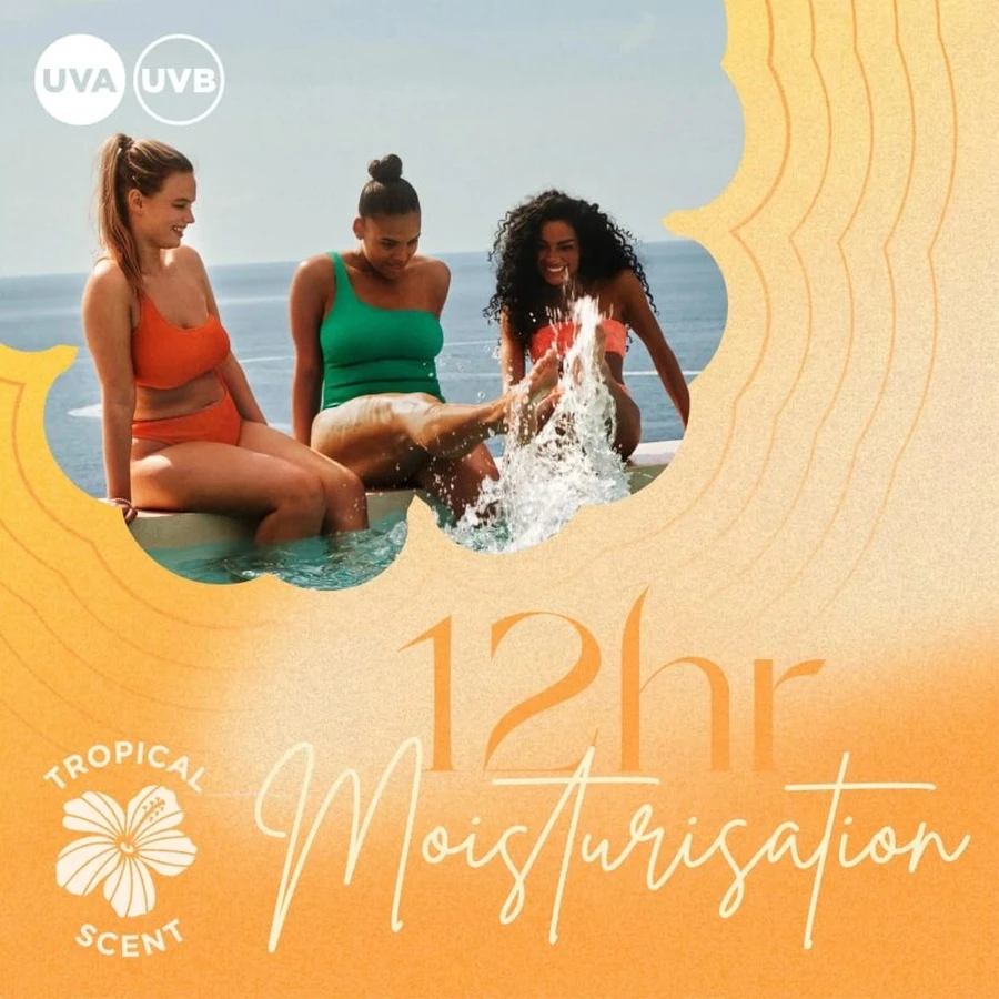 Hawaiian Tropic Hydrating Protection SPF 30 - Sunscreen Lotion 180 ml