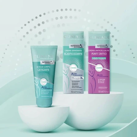 Clinians – intensywny krem antycellulitowy do obszarów problemowych — brzuch, pośladki i uda — 150 ml: ceny i cechy