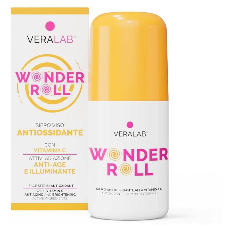 Veralab Wonder Roll – Aufhellendes und antioxidatives Vitamin-C-Gesichtsserum, 40 ml
