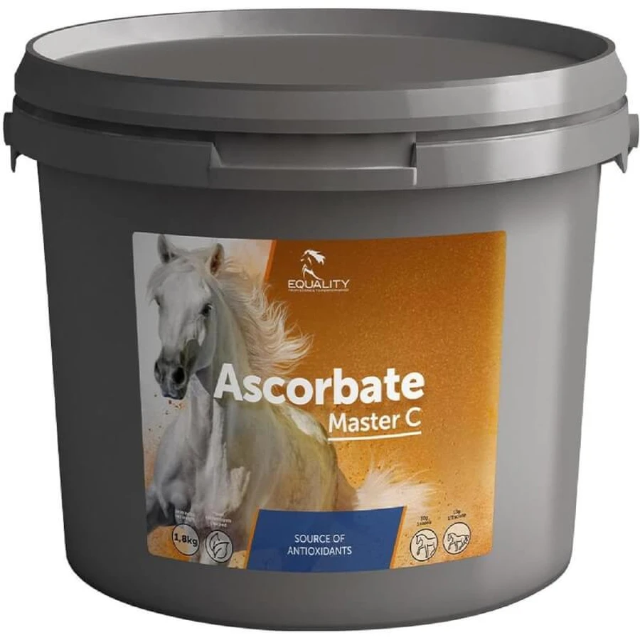 Equality Ascorbate Master C – Ergänzungsfuttermittel für Pferde, Fohlen und Ponys, 1,8 kg