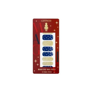 Láminas decorativas para uñas Catrice «Magic Christmas Story» - 24 pegatinas para uñas
