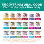 Natural Code 15: Pollo, verduras e hígado - Alimento completo para gatos adultos, 85 g