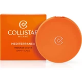 Envase vacío de Collistar para base de maquillaje con protección solar