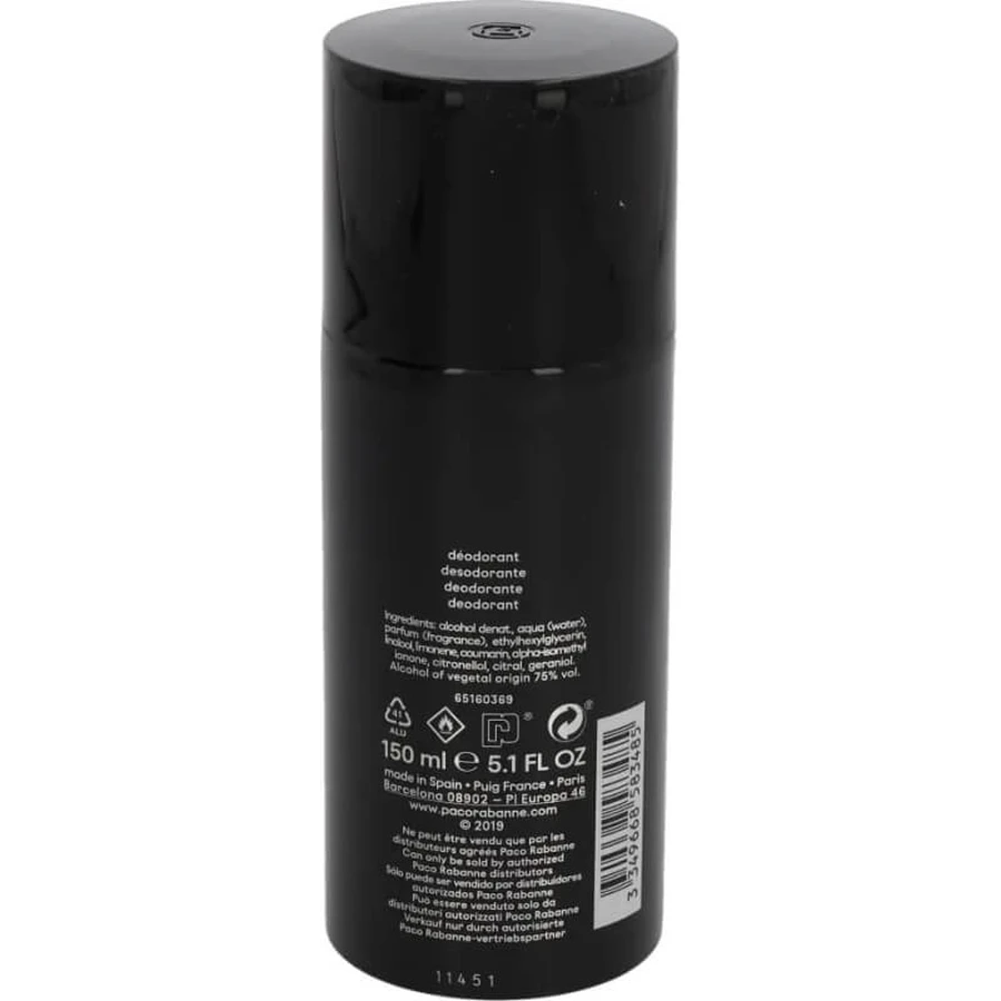 Paco Rabanne Phantom - Déodorant en spray, 150 ml