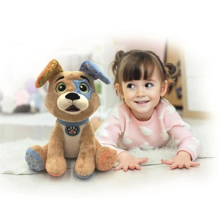 Clementoni Timmy - peluche interattivo parla, gioca e canta 12m+