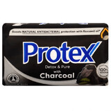 Detox &amp; Pure Solid Charcoal Soap, 90g, Protex