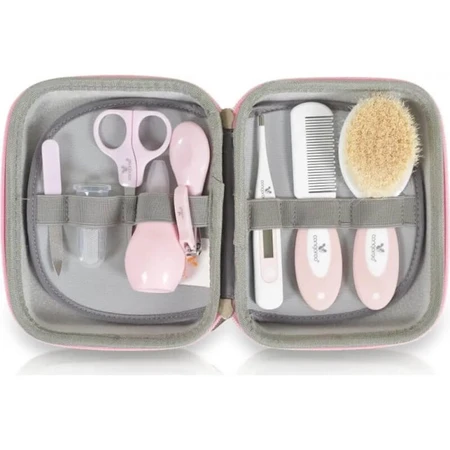 Zestaw do pielęgnacji niemowląt Cangaroo Hygiene – różowy: ceny i cechy