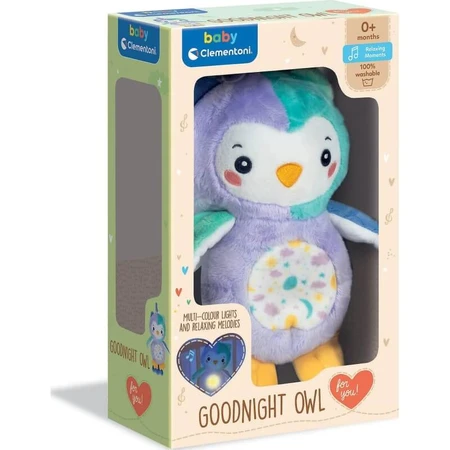 Clementoni Goodnight owl – bufniță cu lumină de noapte