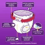 Pampers progressi mutandino xl - 30 pannolini taglia 6 (15kg+)