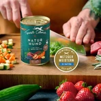 Terra Canis Naturhund Carne de vacuno y caza - Pienso húmedo completo para perros, 800 g