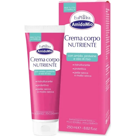 Euphidra Amidomio - Nourishing Moisturizing Body Cream, 250 ml