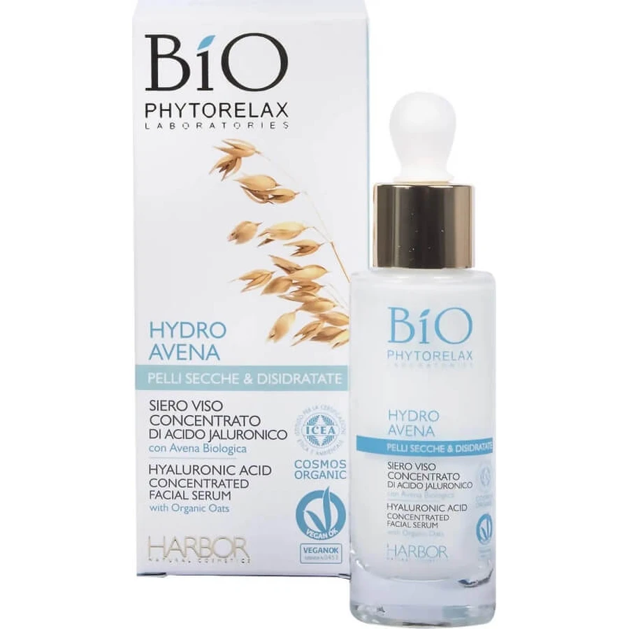 Phytorelax Hydro avena - ser concentrat pentru față, 30 ml