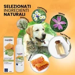 Camon Lozione auricolare - pulizia e igiene per cani e gatti con propoli e tea tree oil 200 ml