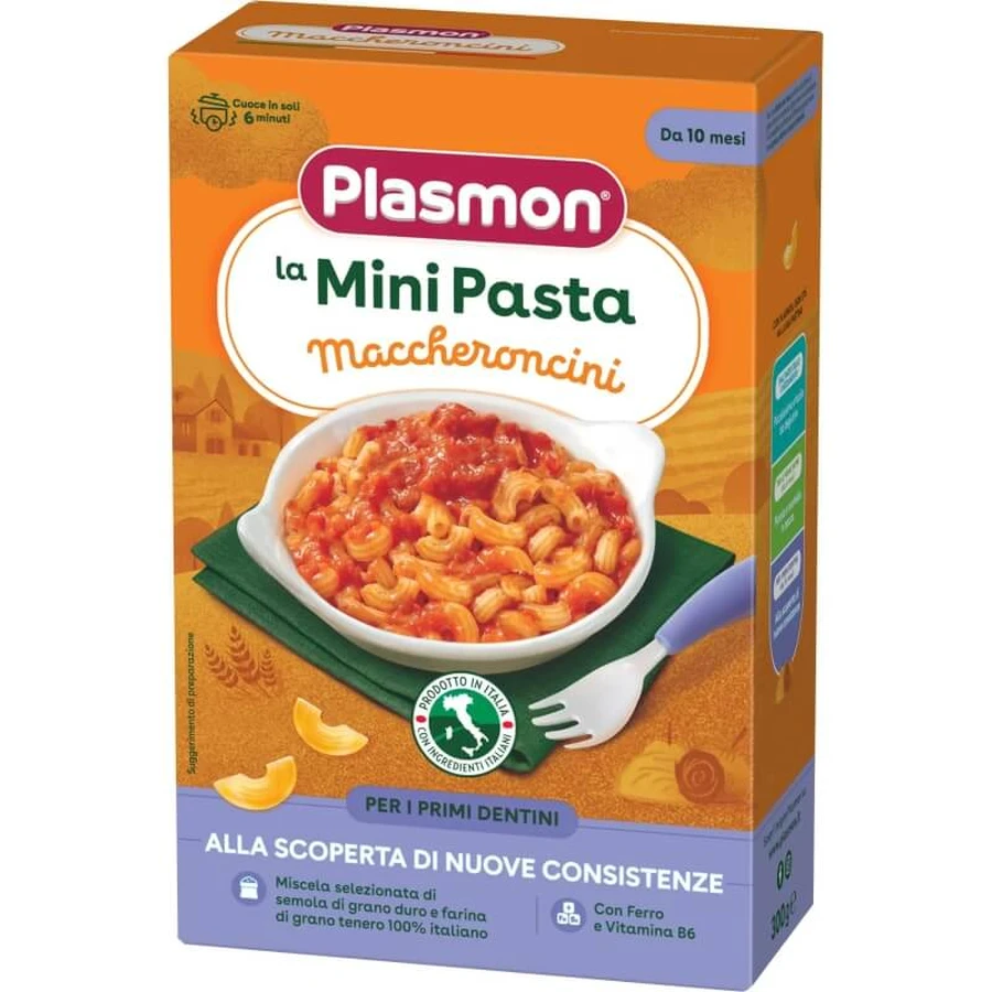 Plasmon Maccheroncini - Pasta for Kids, 300 g