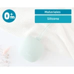 Porte-tétine en silicone Kiokids, couleur sauge, à partir de 0 mois