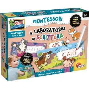 Lisciani Montessori – atelier de scriere pentru copii de 3-6 ani