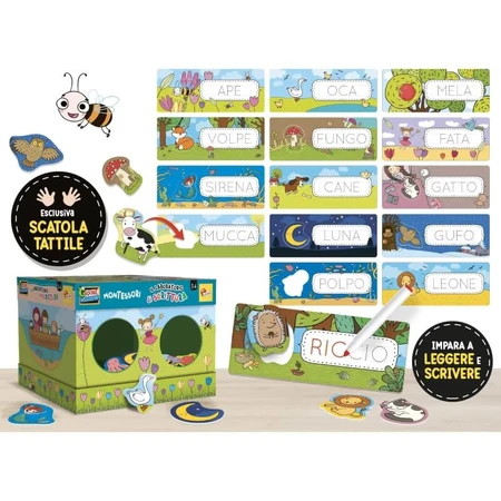 Lisciani Montessori – atelier de scriere pentru copii de 3-6 ani