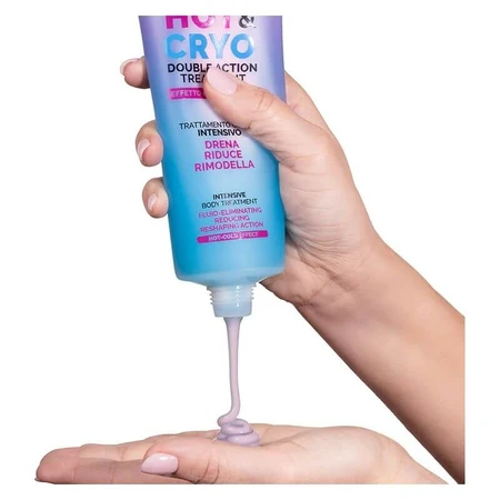 Veralab Hot&amp;cryo - Tratamiento corporal intensivo con efecto frío-calor para moldear la silueta, drenar y reafirmar, 200 ml