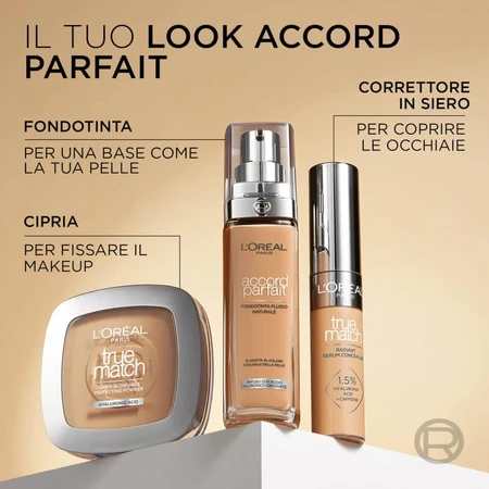 Podkład L'Oréal Paris Accord Parfait – podkład w płynie – nr 7R/7C Ambre Rosé: ceny i cechy