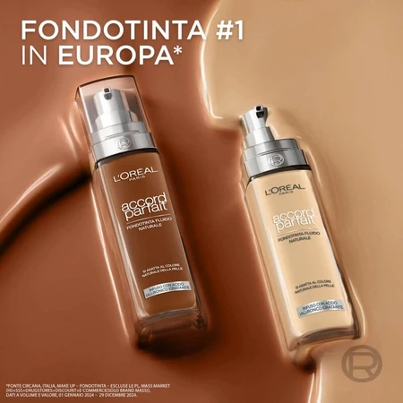 Podkład L'Oréal Paris Accord Parfait – podkład w płynie – nr 7R/7C Ambre Rosé: ceny i cechy