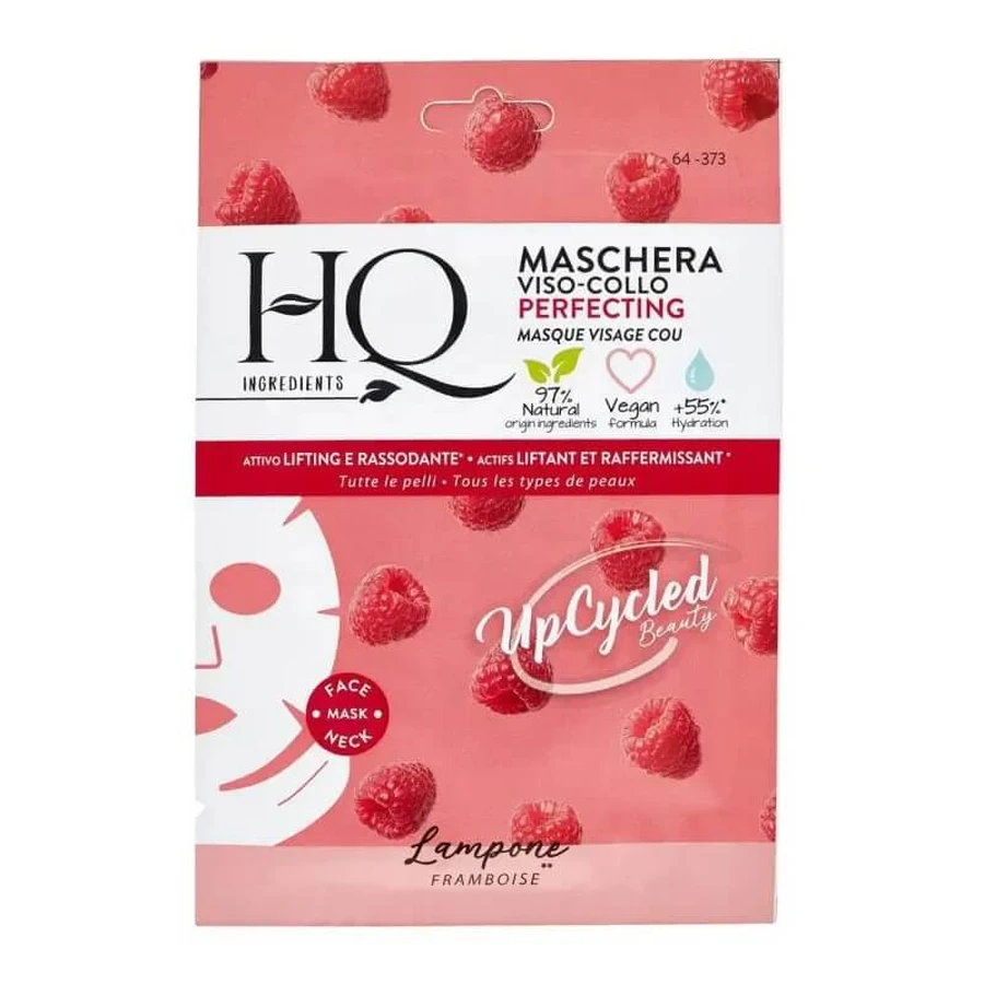 HQ Perfecting – maseczka do twarzy i szyi o zapachu malinowym, 15 ml: ceny i cechy