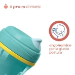 Gobelet Chicco Active, à partir de 14 mois, capacité de 266 ml, bleu clair