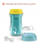 Gobelet Chicco Active, à partir de 14 mois, capacité de 266 ml, bleu clair