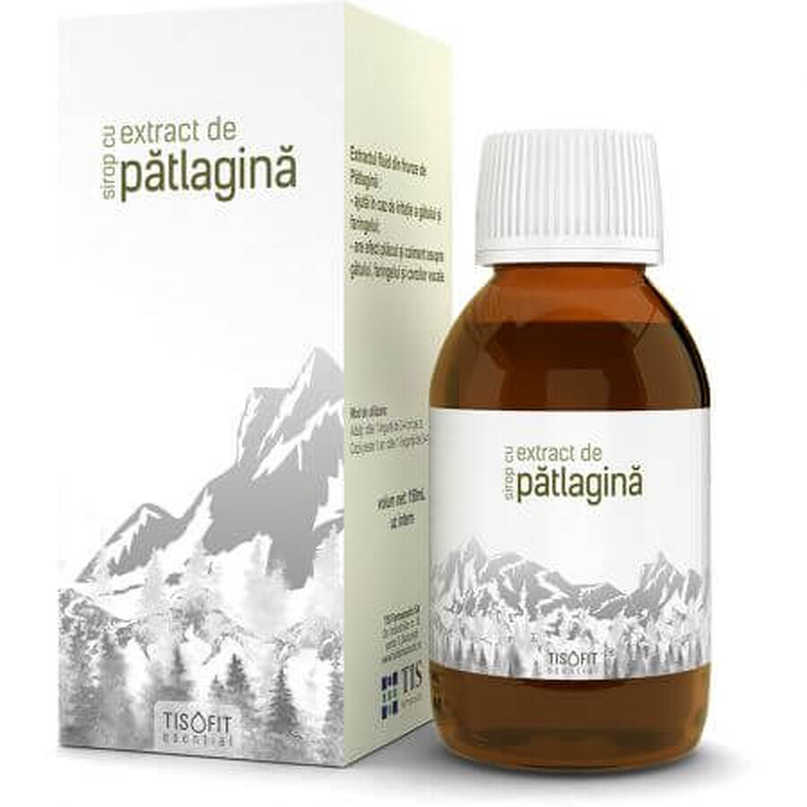 Sirop cu patlagina Tisofit, 150 ml, Tis