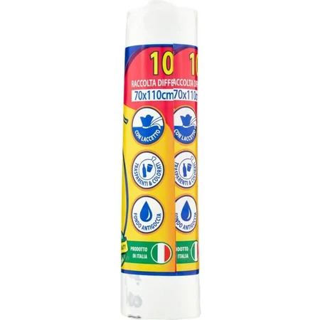Fortex Sacco raccolta differenziata capacità 120 litri - confezione da 10 sacchetti
