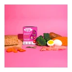 Dog heroes Chicken bowl cu pui – hrană completă pentru câini adulți cu sensibilitate alimentară sau pentru controlul greutății, 390 gr
