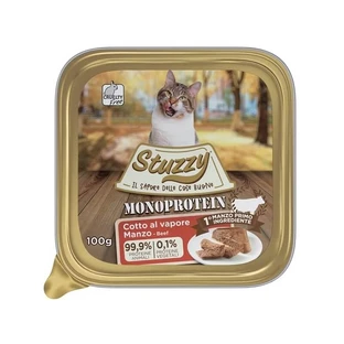 Stuzzy Monoprotein Rind – Alleinfuttermittel für ausgewachsene Katzen, 100 g