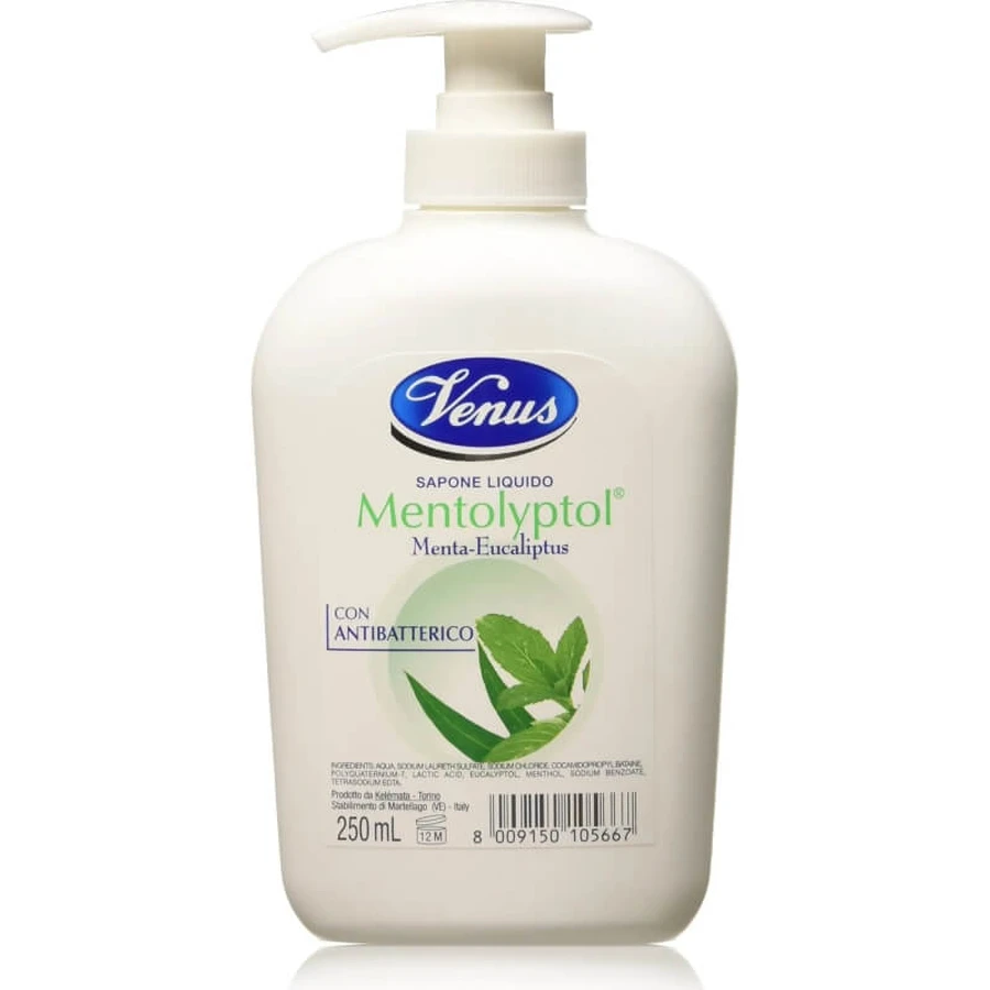 Venus Mentolyptol - Antibacteriële vloeibare zeep, 250 ml