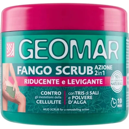 Geomar 2-in-1 Slimming and Smoothing Mud Scrub, 600 g